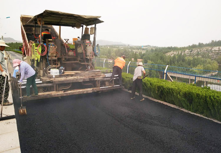 泗水华村水库路面工程